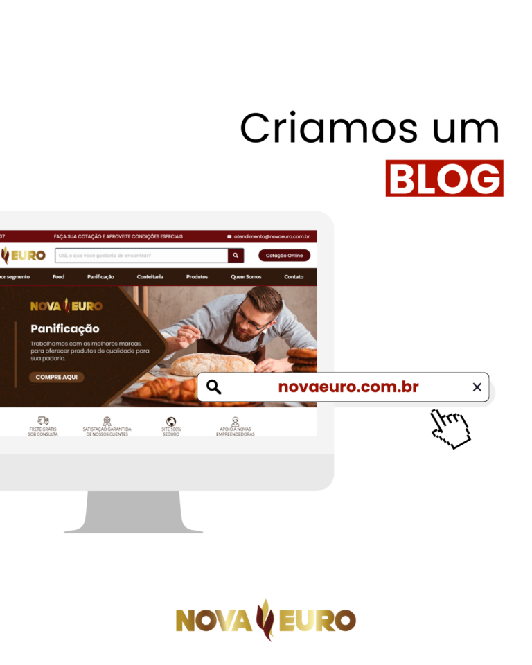 O Blog da Euro chegou!